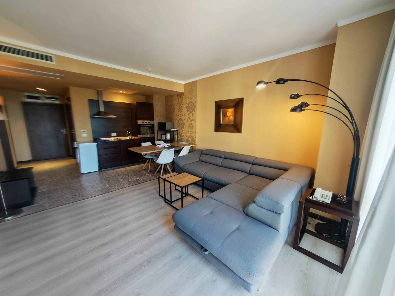 Living and dining area